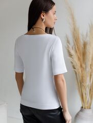 Джемпер из премиального хлопка с эластаном  D49.112 (124258)