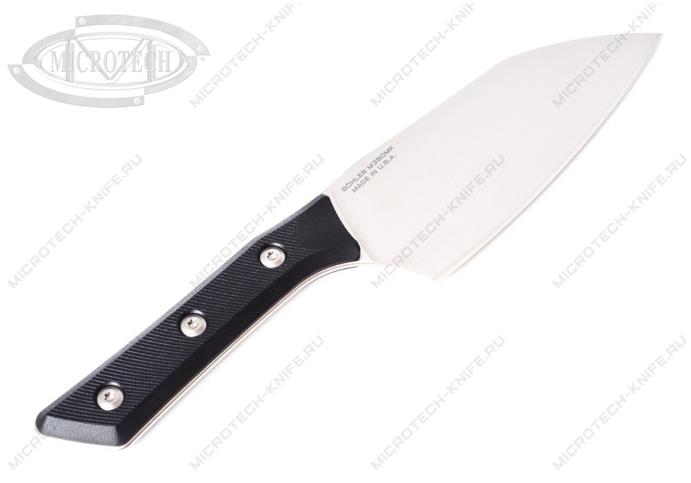 Нож Microtech Kitchen Santoku G-10 3200-10BK Black