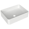 Aqueduto ESP0420 AQD ESPIRAL Раковина накладная прямоугольная 500*370, белый матовый