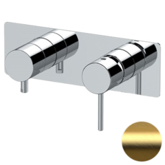 Remer X92ZWBBG Смеситель для душа Remer X Style X92ZWBBG, золото брашированное фото
