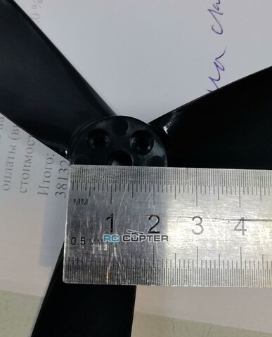 Пропеллер нейлоновый C13x10x3 трёхлопастной Cinelifter T-Motor (пара)