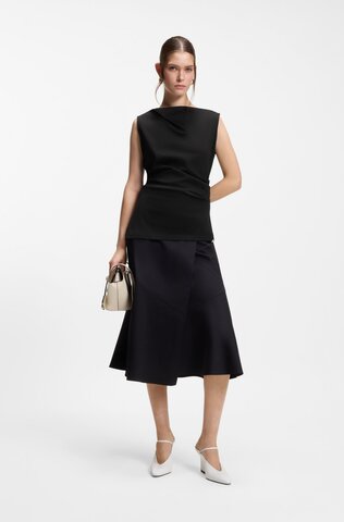 BOSS Топ с драпировкой