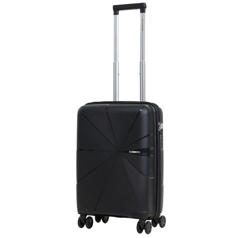 Чемодан Redmond полипропилен Матовый черный (S) 55х22х37 см/2,4 кг