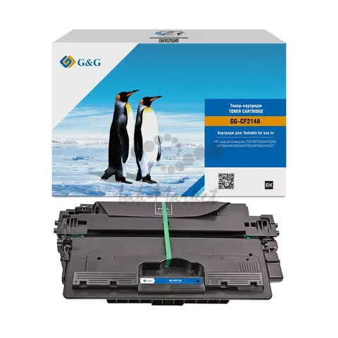 Картридж G&G 14A для HP LJ M712/M725, with chip (10 000стр.) (замена CF214A)