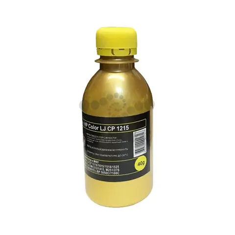 Тонер для HP Color LJ CP 1215, 1515, 1518, 1525, СМ1312, CM1415 (фл,40,желт,Chemical MKI) Gold ATM
