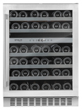 Винный шкаф Temptech STHLM STX60DS нерж. сталь