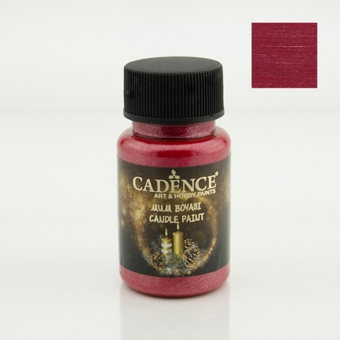 краска для свечей Candle paint 50мл, цвет 2133 красный cadence