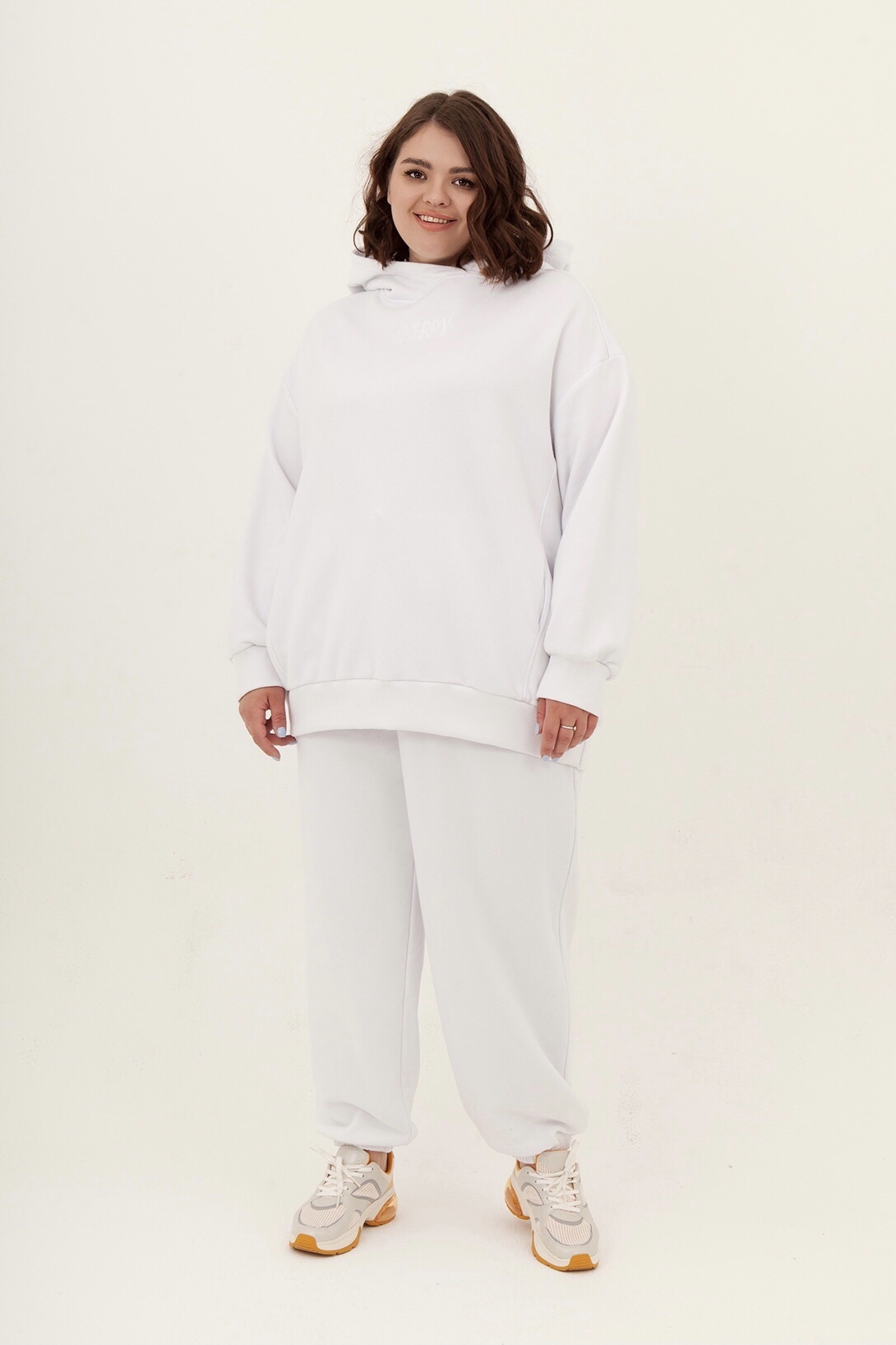 Спортивные штаны, белый