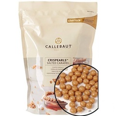 Кранч CALLEBAUT CRISPEARLS соленая карамель 50 гр.