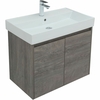 Aquanet 302527 Тумба с раковиной Nova Lite 75 2 дв. цв. дуб рошелье (302527)