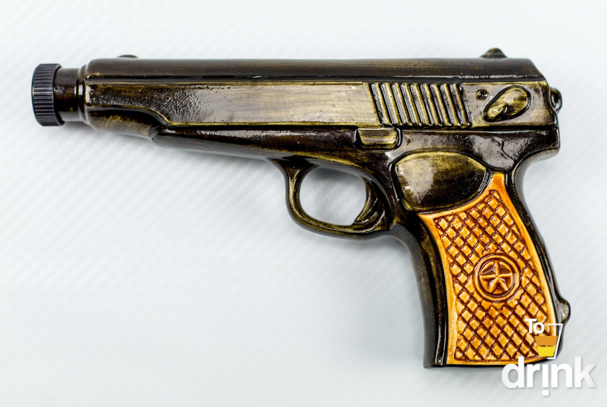 Штоф сувенирный «Пистолет», 250 мл