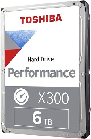 Жесткий диск Toshiba X300 High-Performance 6TB HDD (S,U) BULK 3,5