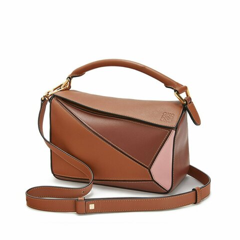 Сумка Loewe Puzzle Small Bag Tan/medium Pink