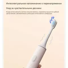 Электрическая зубная щетка Xiaomi Mijia Sonic Electric Toothbrush T500 MES601 Pink