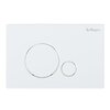 BelBagno CZR-6601-TH-TOR/CZR2316SC/BB002-80/BB014-SR-BIANCO Комплект 4 в 1 Унитаз подвесной Cezares STYLUS-TOR CZR-6601-TH-TOR с сид-ем CZR-2316-SC + Система инст. для унит-в BB002-80 с кн.смыва BB014-SR-BIANCO