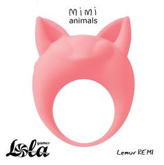 Оранжевое эрекционное кольцо Lemur Remi - 