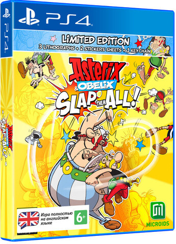 Asterix & Obelix Slap Them All Лимитированное издание (PS4, английская версия)