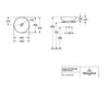 Villeroy&Boch 4A460001 4A46 0001 LOOP & FRIENDS Раковина для установки на столешницу D=420 mm, TitanCeram, с переливом, нешлифованный, Альпийский белый