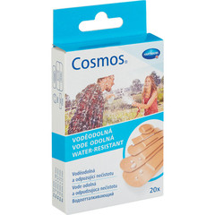 Набор пластырей Cosmos водоотталкивающие 5 размеров (20 штук в упаковке)