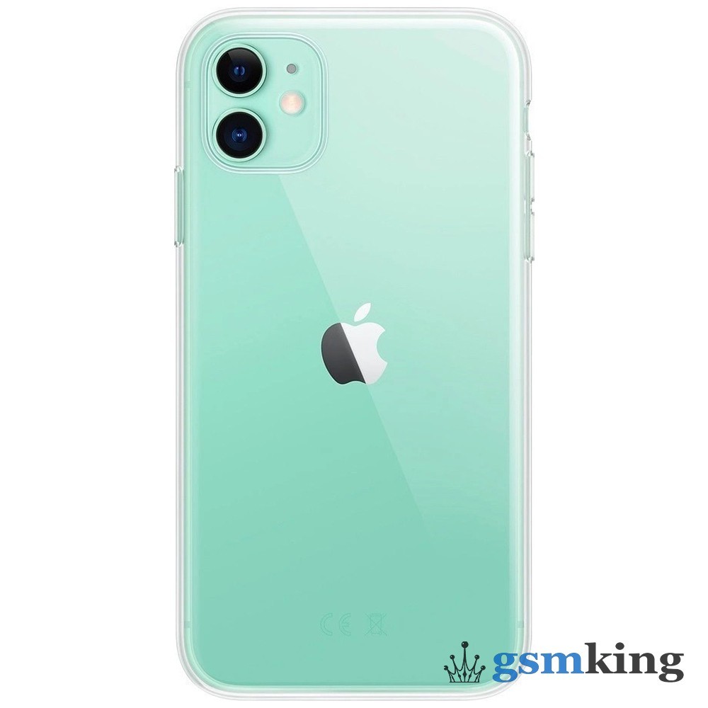 Чехол Silicone Case for Apple iPhone 11 Clear (Прозрачный) - цена 990.0 ₽.