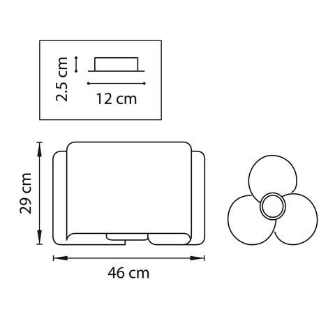 Потолочная люстра Pittore Lightstar 811030