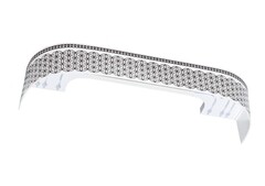 Пластиковый карниз с тиснением Legrand 3-х рядный Ажур 3600 мм