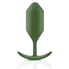 Пробка цвета хаки для ношения B-vibe Snug Plug 4 - 14 см. - 