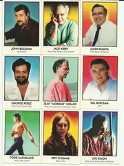 Коллекционные карточки Famous Comic Book Creators (1992 г.)