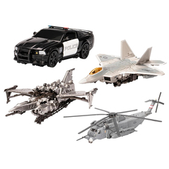 Фигурка Hasbro Transformers Studio Series: Barricade, Starscream, Megatron, Blackout