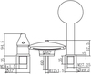 Aquanet AF111-63B AF111-63B Aquanet Practic2, смеситель на борт ванны, хром (216780)