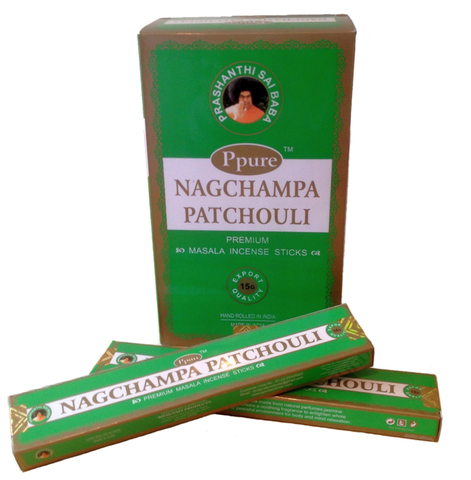 Индийские палочки Ppure NagChampa Patchouli