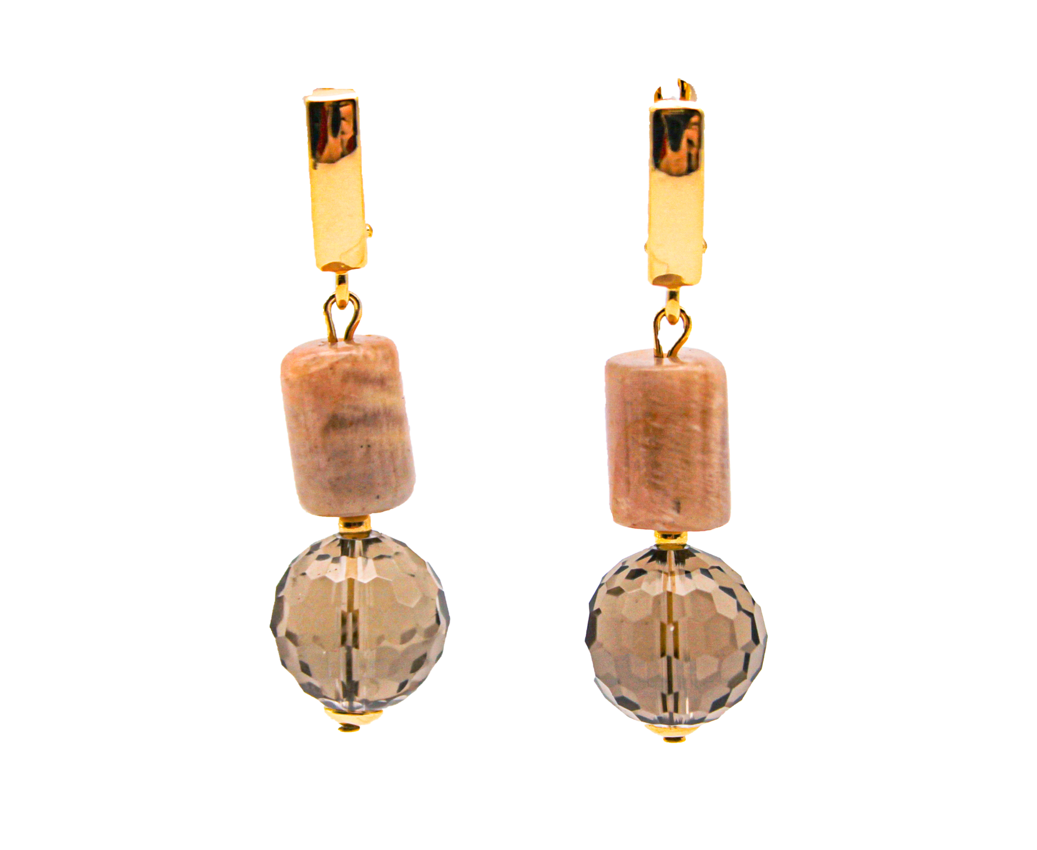 Серьги — раухтопаз, солнечный камень - купить по выгодной цене | Ural ...