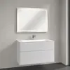 Villeroy&Boch Finion F6001000 Зеркало, Villeroy&Boch, Finion, ширина, мм-1000, глубина, мм-45, высота, мм-750, тип установки-настенный, подсветка-есть, тип освещения-LED, тип включения-дистанционно, крепёж-есть
