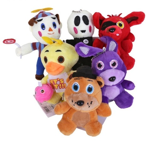 Пять ночей с Фредди мягкие брелки — FNAF Toys Keychains