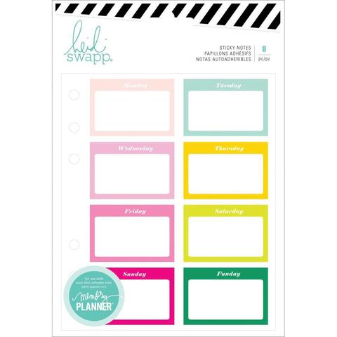 Стикеры для записей. Heidi Swapp Memory Planner Sticky Notes -Color Fresh