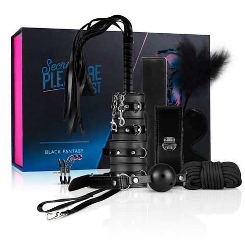 Черный БДСМ-набор Black Fantasy - Secret Pleasure Chest Secret Pleasure Chest LBX402