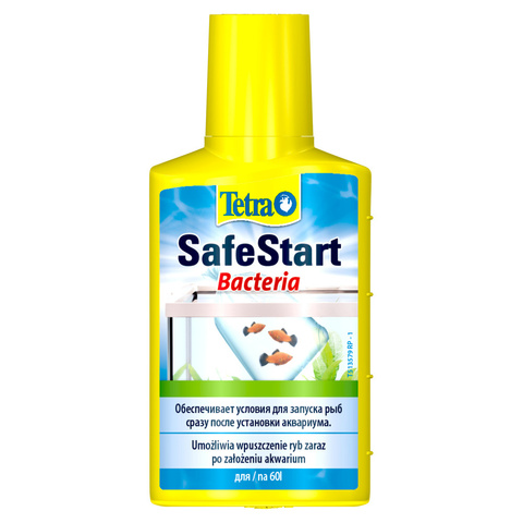 Tetra Safe Start бактериальная культура для запуска аквариума (50 мл)