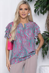 Блуза Рия (мята) Б10573 LT Collection