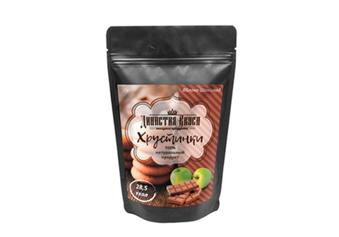 Печенье Хрустинки яблоко-шоколад, 30г