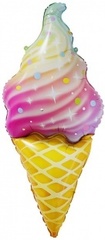 К Мини-фигура, Искрящееся мороженое, Градиент, 13''/33 см, 5 шт.