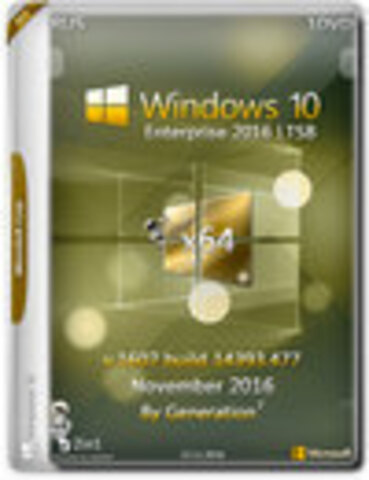 Windows 10 Enterprise LTSB x64 14393.447 Nov2016 by Generation2 [2016, RUS]