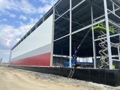 Комплексная поставка материала и монтаж кровли из ПВХ мембраны Производственно-складской комплекс г. Екатеринбург