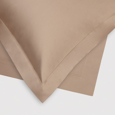 Постельное белье 2 спальное евро Сlaire&Caroll Vire бежевое