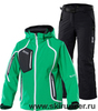 Горнолыжный костюм 8848 Altitude Salvation Green Steller Black детский