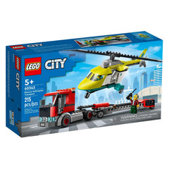 Lego konstruktor 60343 Rescue Helicopter Transport
