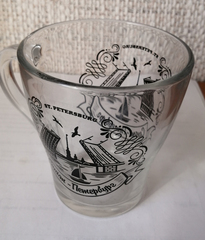 Кружка стекло 250 мл Грация. Виды Петербурга. Три вида