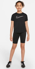 Футболка для девочки Nike Dri-Fit One SS Top GX G - black/white