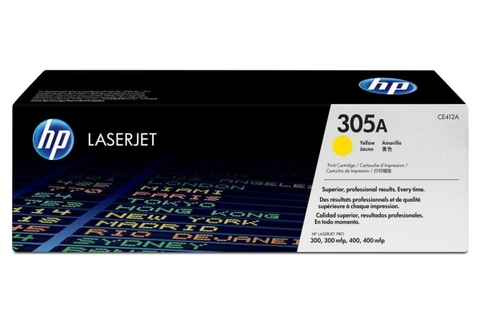 Картридж лазерный HP CE412A 305A, Yellow