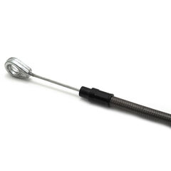 Трос сцепления для Harley Davidson Sportster 200 см, нержавеющая сталь, черный, универсальный