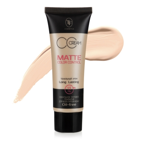 TF Крем тональный MATTE COLOR CONTROL тон 907 ванильно-розовый